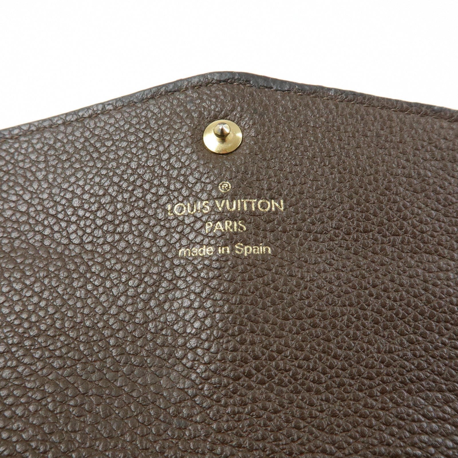 Louis Vuitton Monogram Empreinte Portefeuille Curieuse Terre M60259