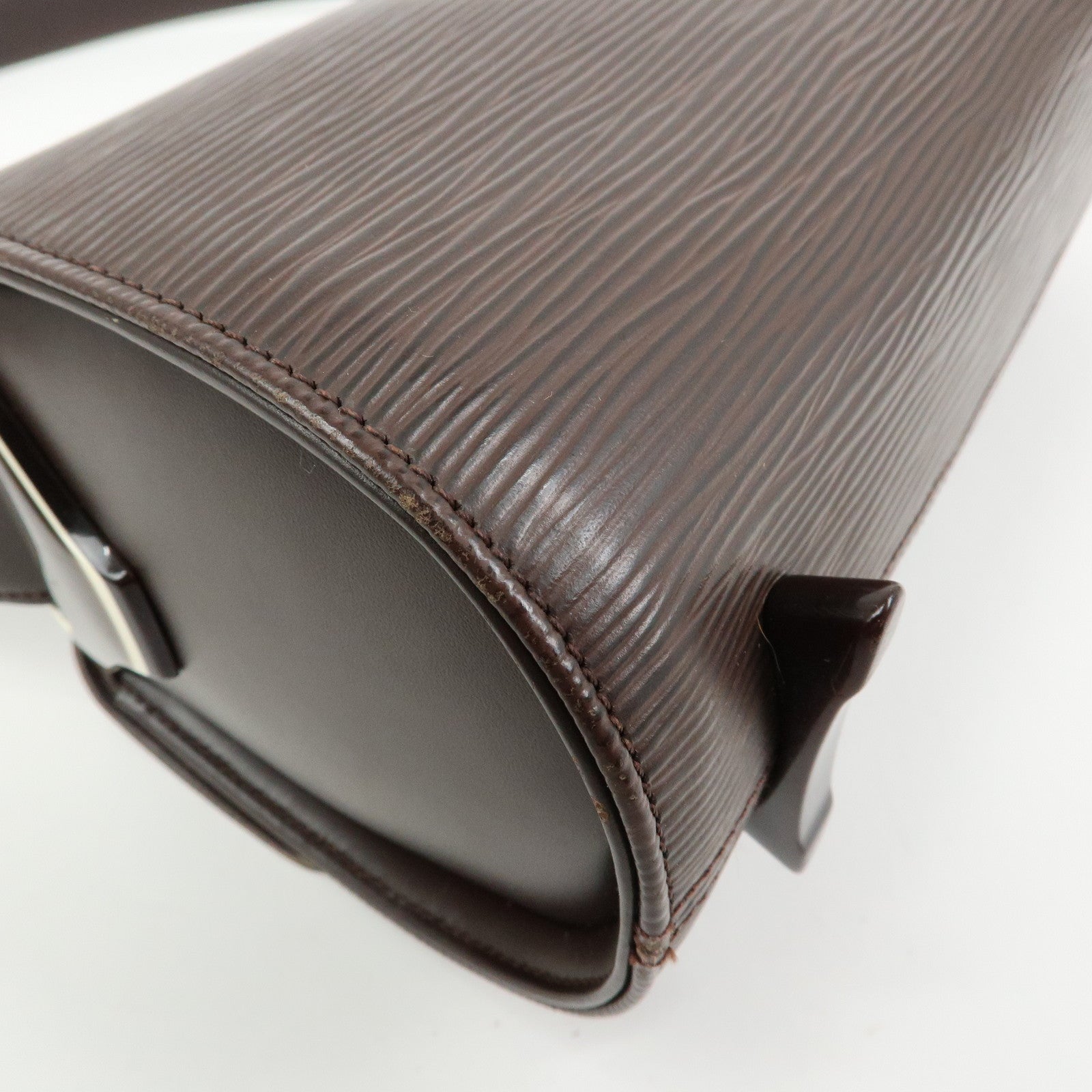 Louis Vuitton Epi Leather Nocturne PM Shoulder Bag Brown M5218D