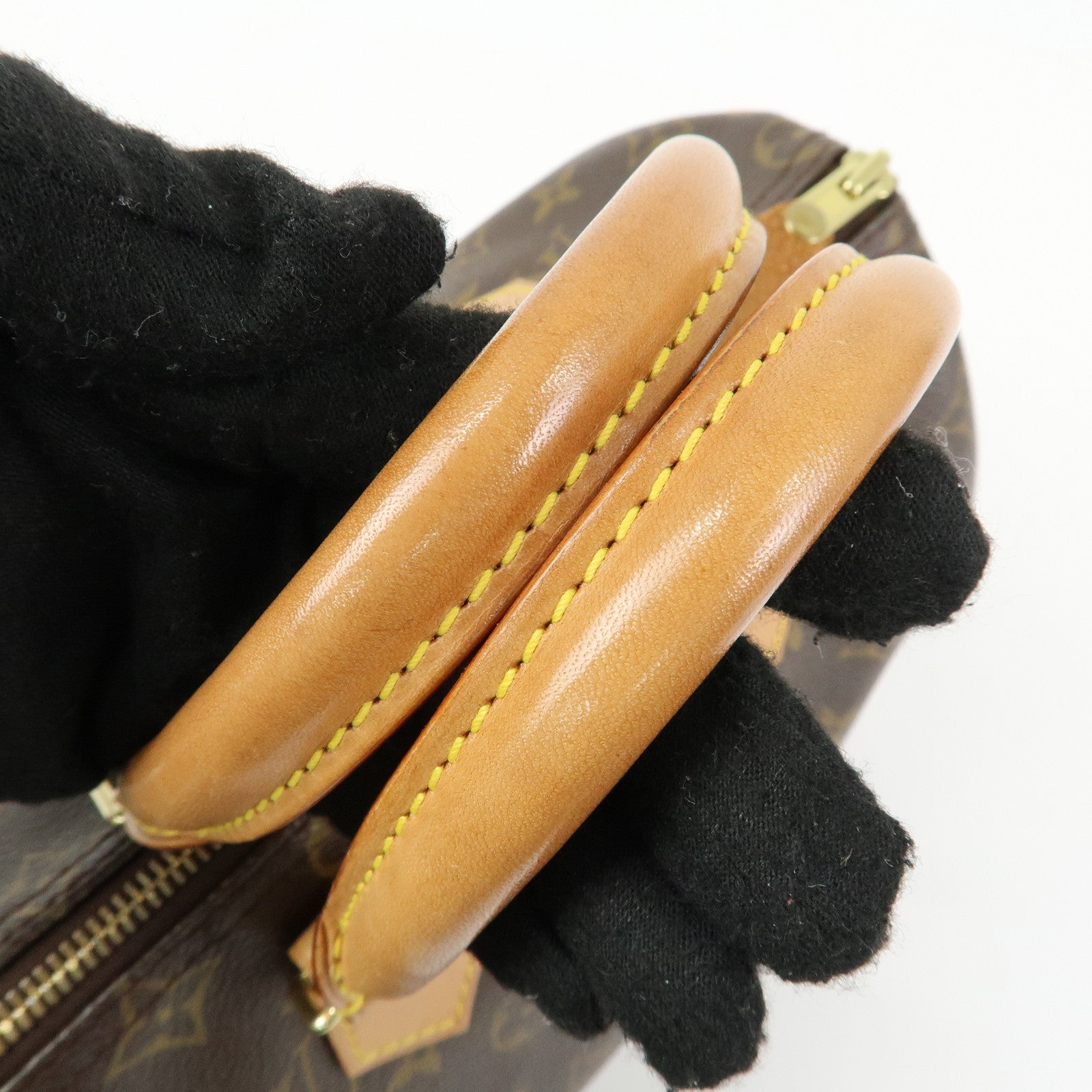 Louis Vuitton Monogram Speedy 25 Boston Bag Hand Bag Brown M41528