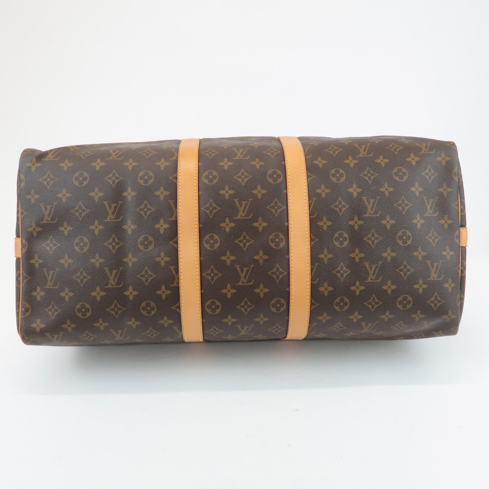 Louis Vuitton Monogram Keep All Bandouliere 55 Boston Bag M41414 Used