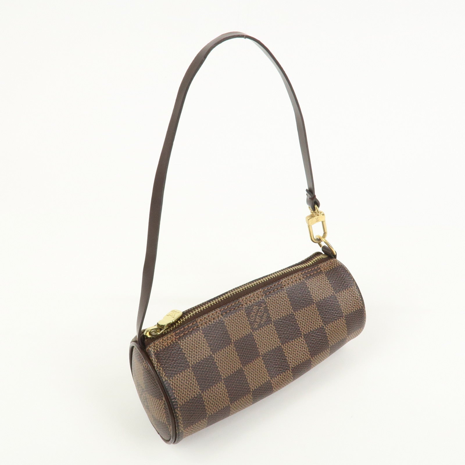 Louis Vuitton Damier Mini Pouch for Papillon Bag Brown