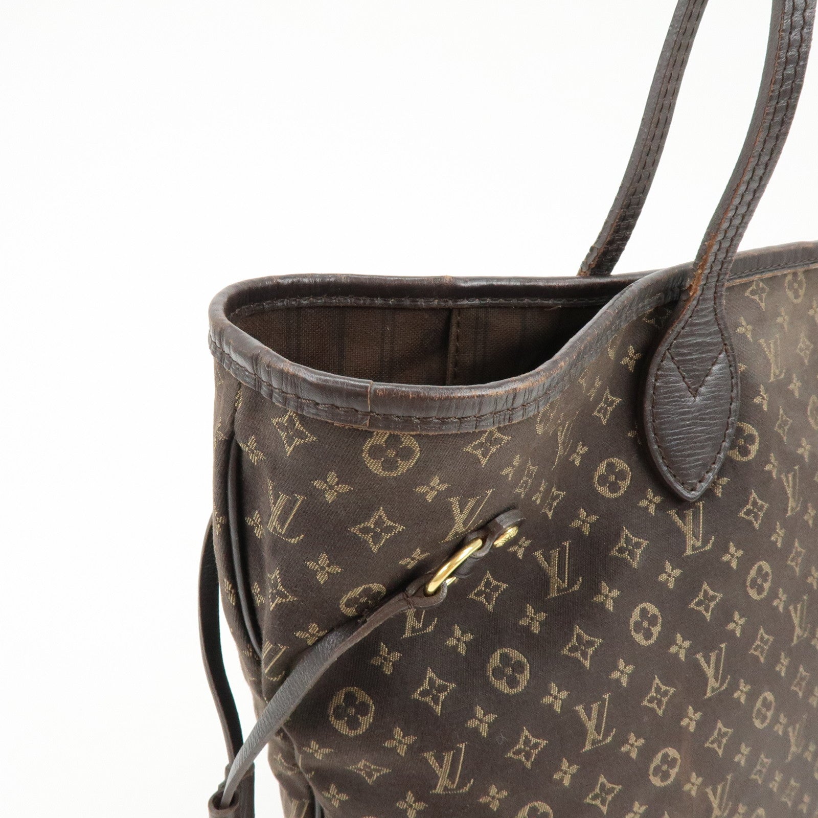 Louis Vuitton Monogram Idylle Neverfull MM Tote Bag Fusain M40513