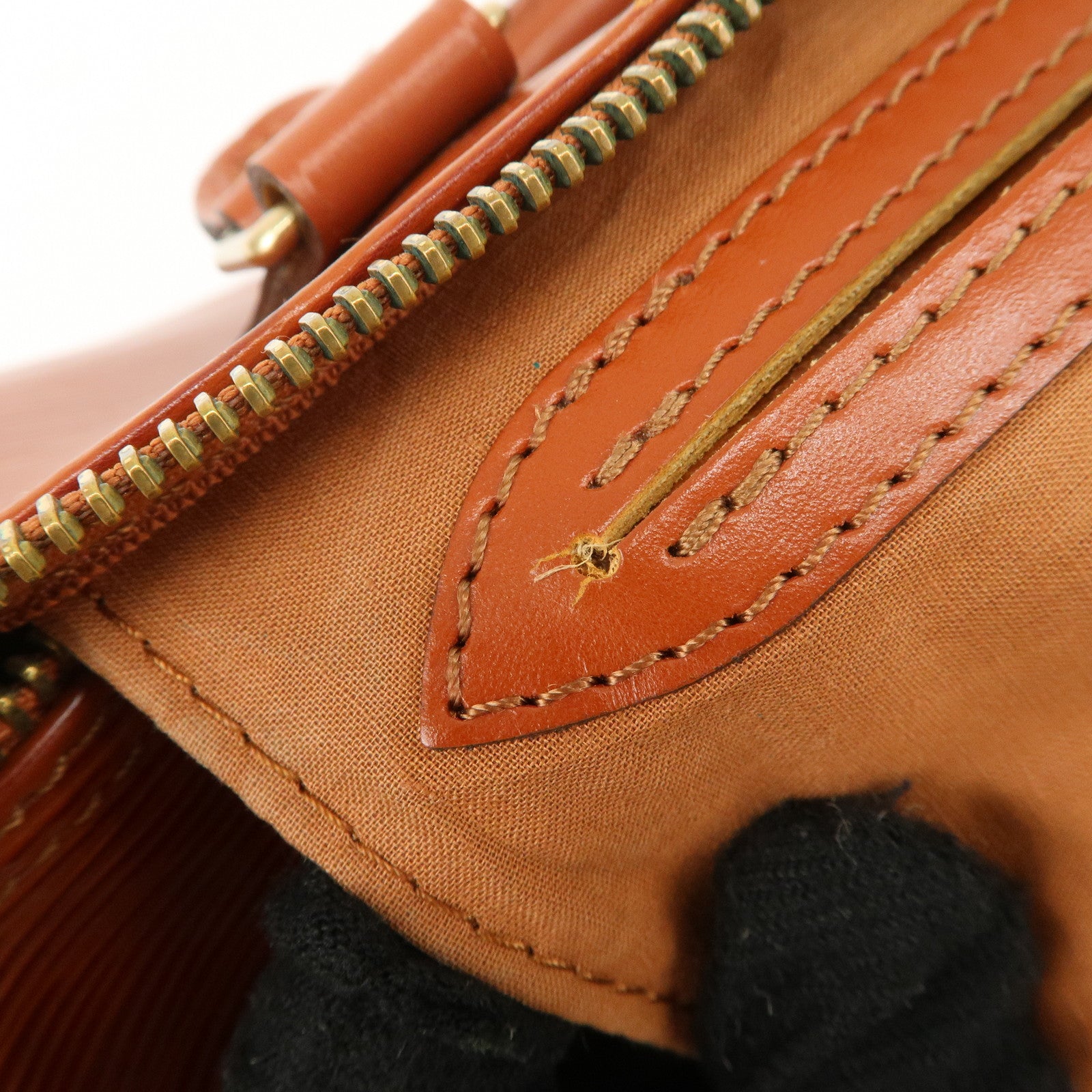 Louis Vuitton Epi Speedy 25 Hand Boston Bag Kenya Brown M43013 Used