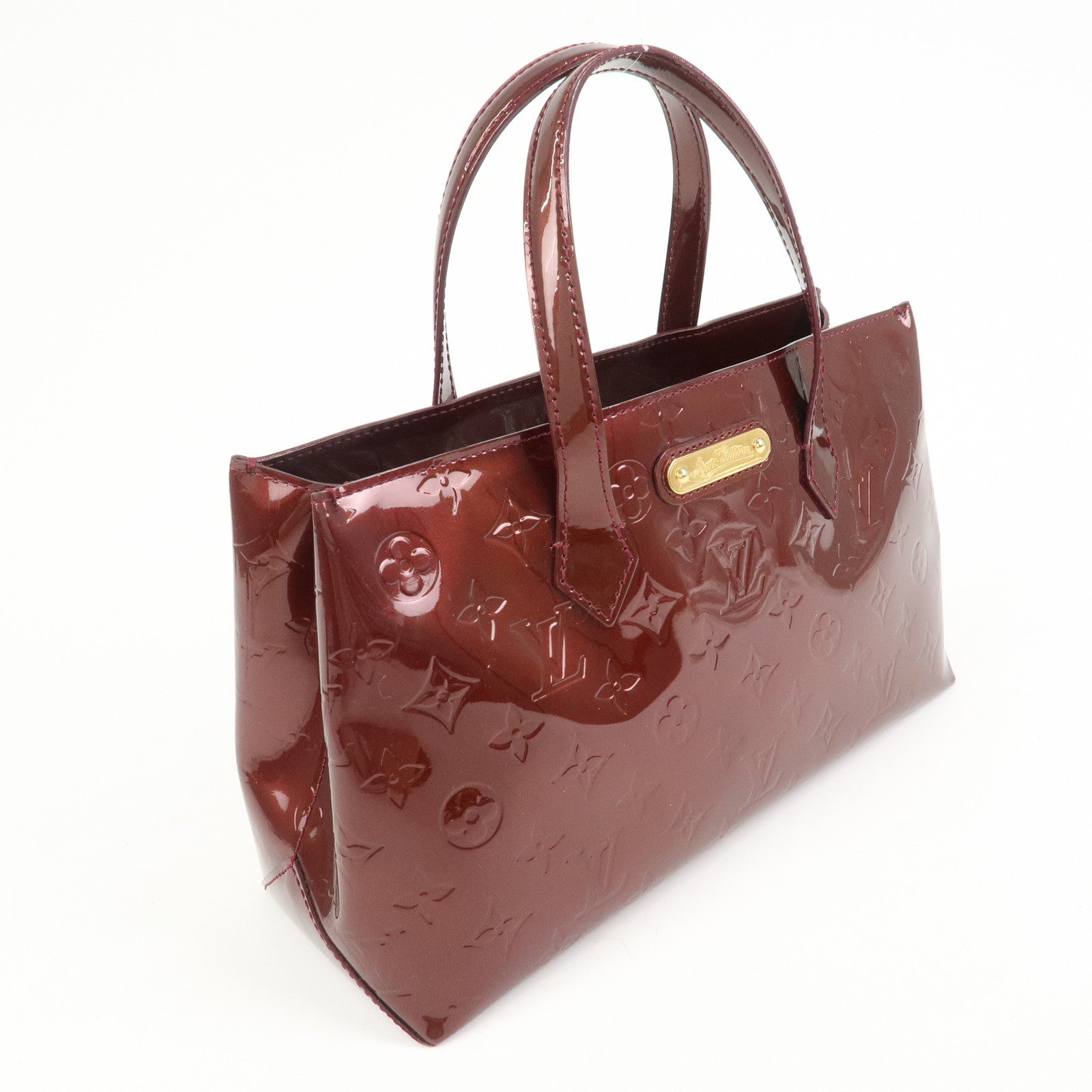 Louis Vuitton Monogram Vernis Wilshire PM Rouge Faurviste M91644