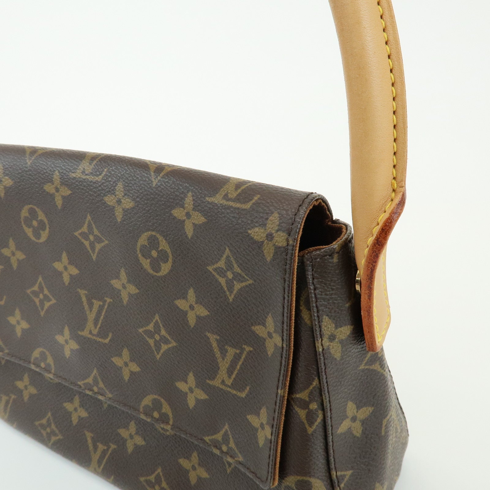 Louis Vuitton Monogram Mini Looping Shoulder Bag Brown M51147