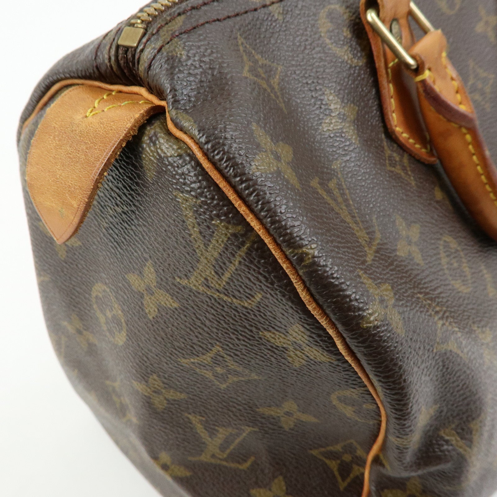 Louis Vuitton Monogram Speedy 30 Boston Bag Hand Bag Brown M41526
