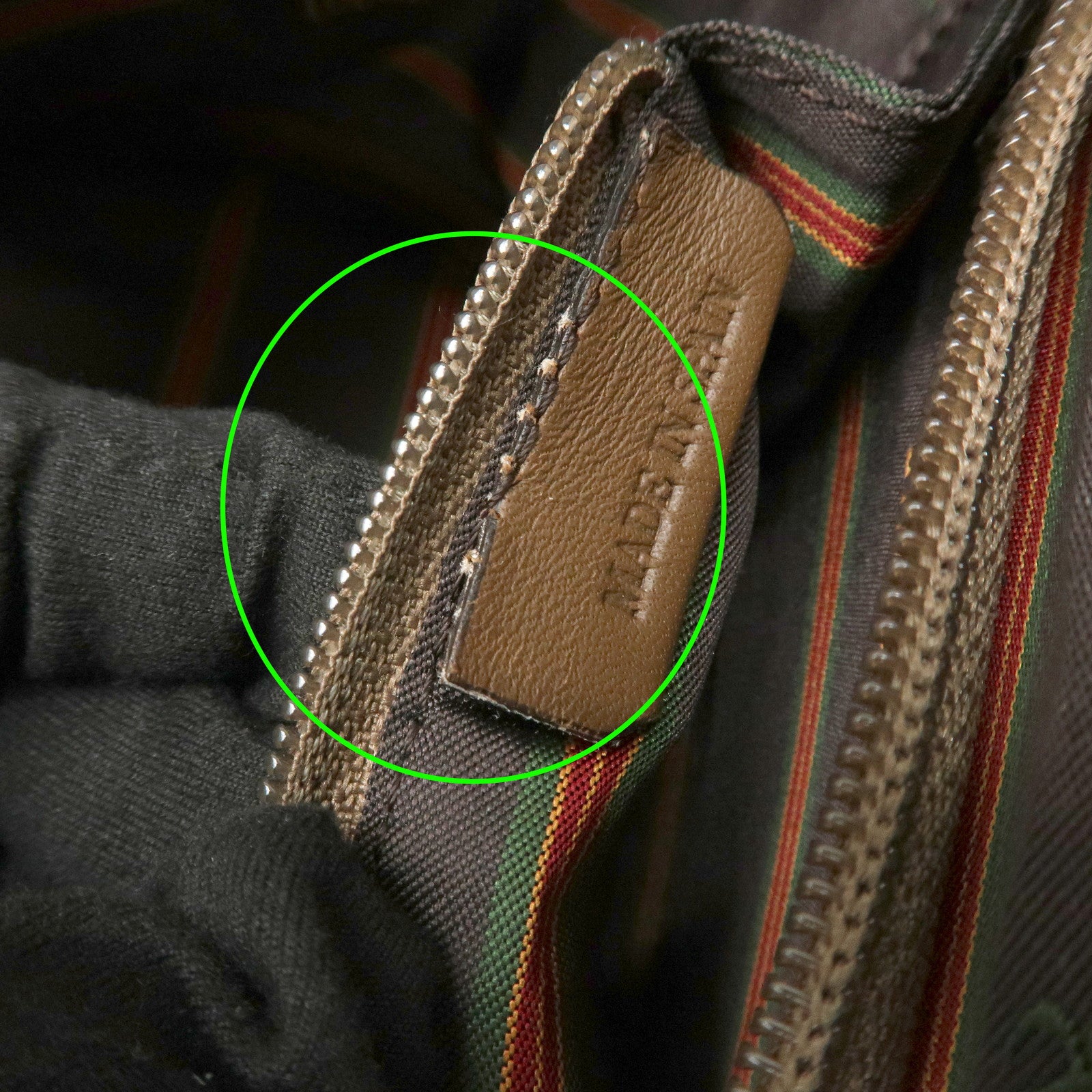 LOEWE Leather 2WAY Bag Hand Bag Shoulder Bag Brown Gold Hardware