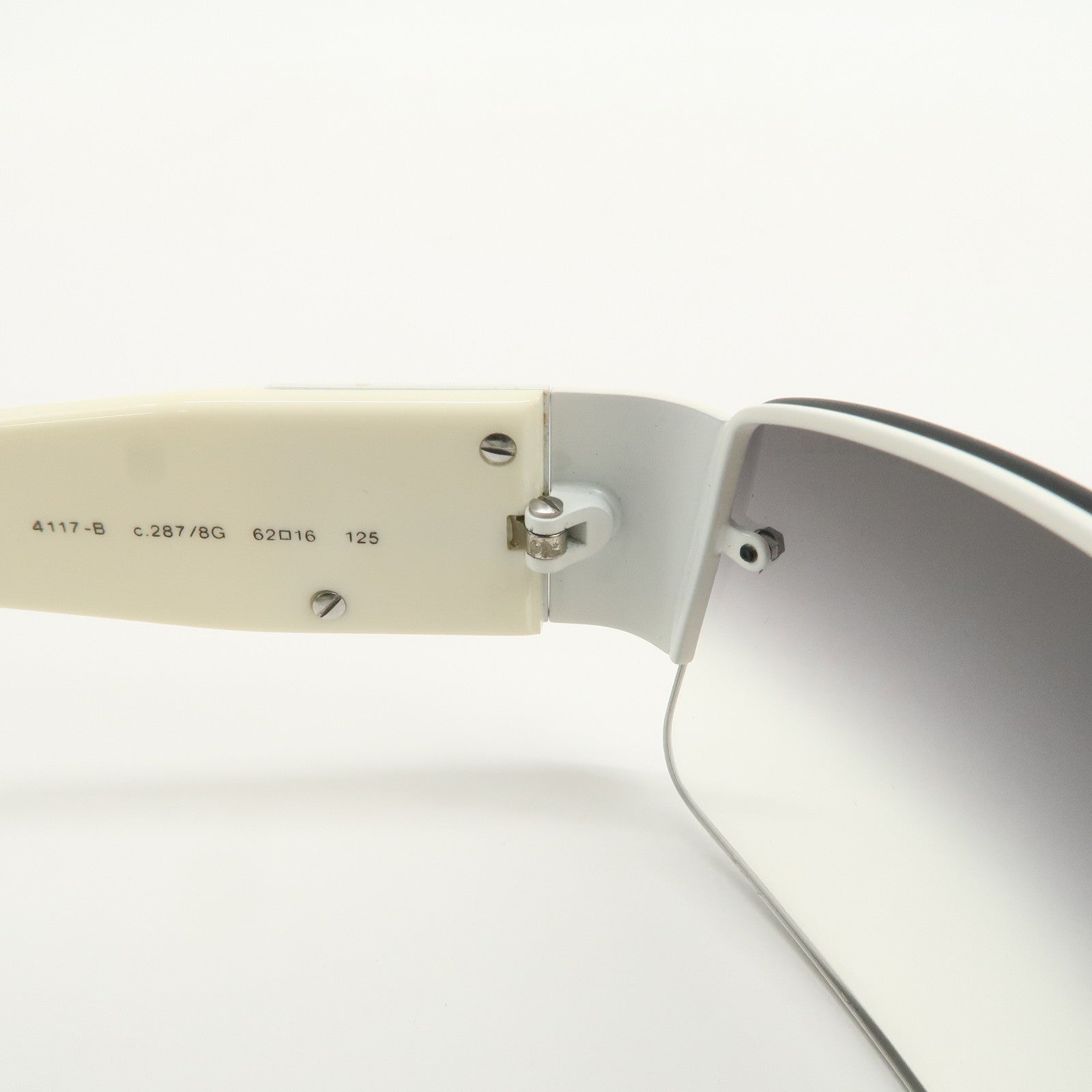 CHANEL Plastic Rhinestone Sunglasses 4117-B c.287/8G 62笆。16 125