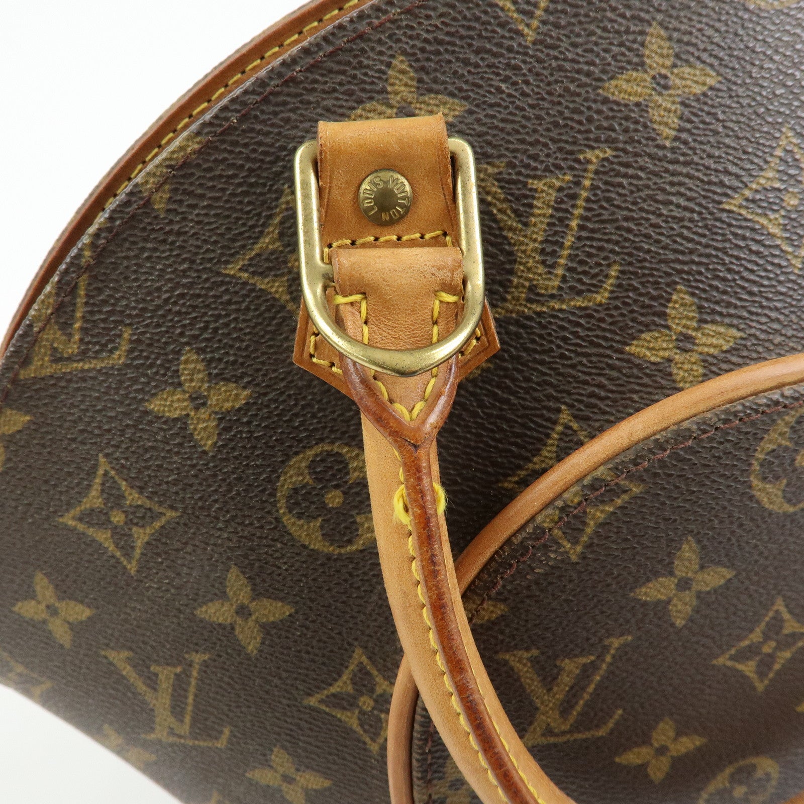 Louis Vuitton Monogram Ellipse PM Hand Bag Brown M51127