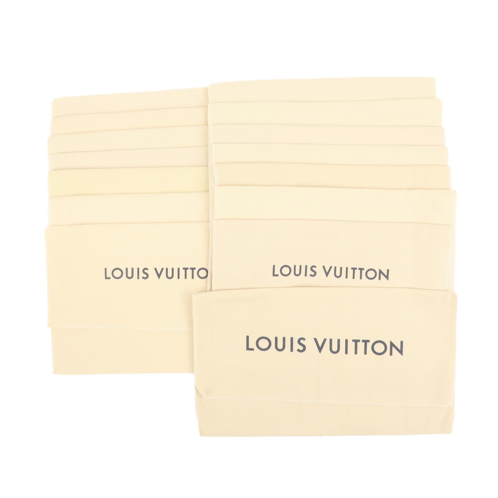 Louis Vuitton Set of 15 Dust Bag Storage Bag Flap Style