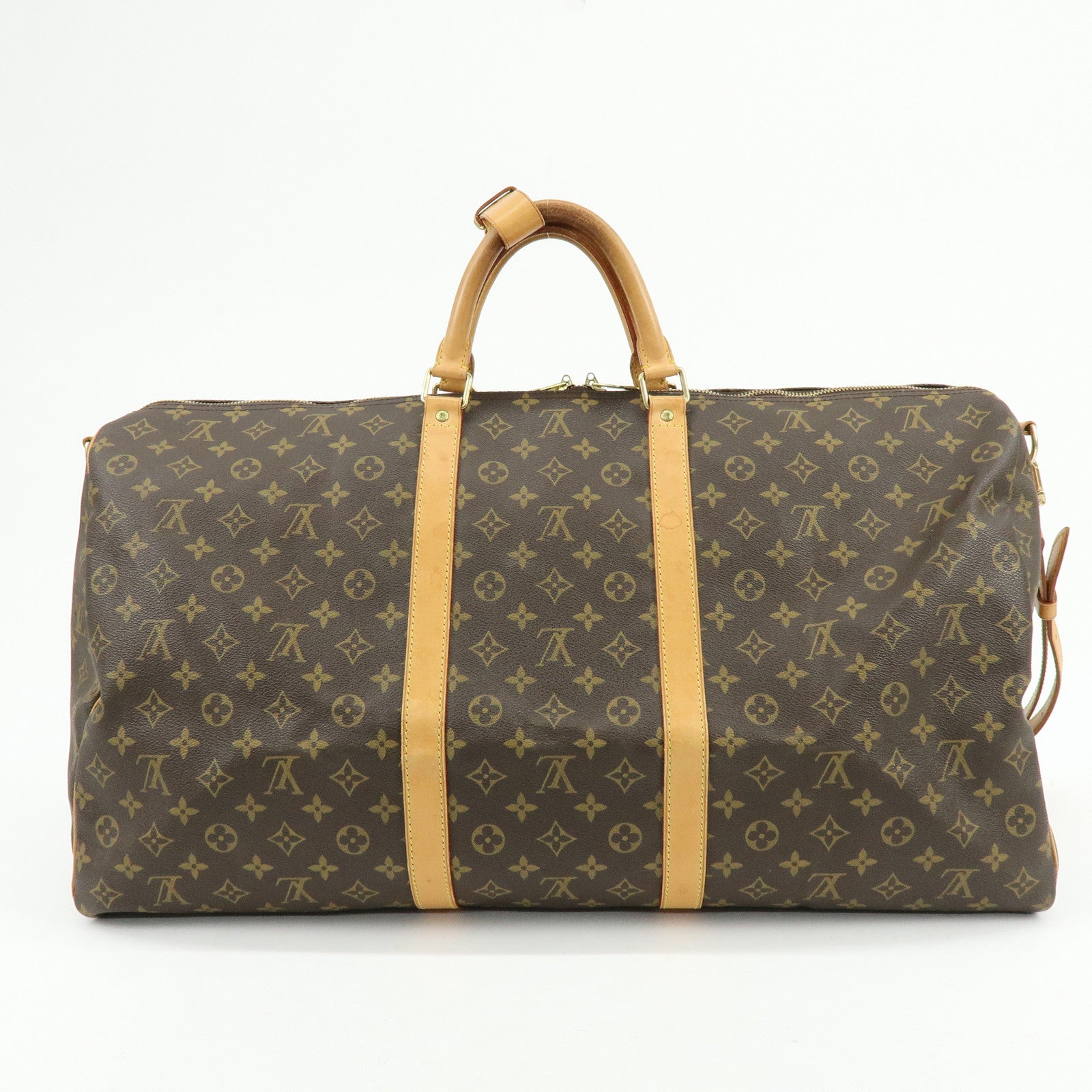 Louis Vuitton Monogram Keep All Bandouliere 60 Boston Bag M41412