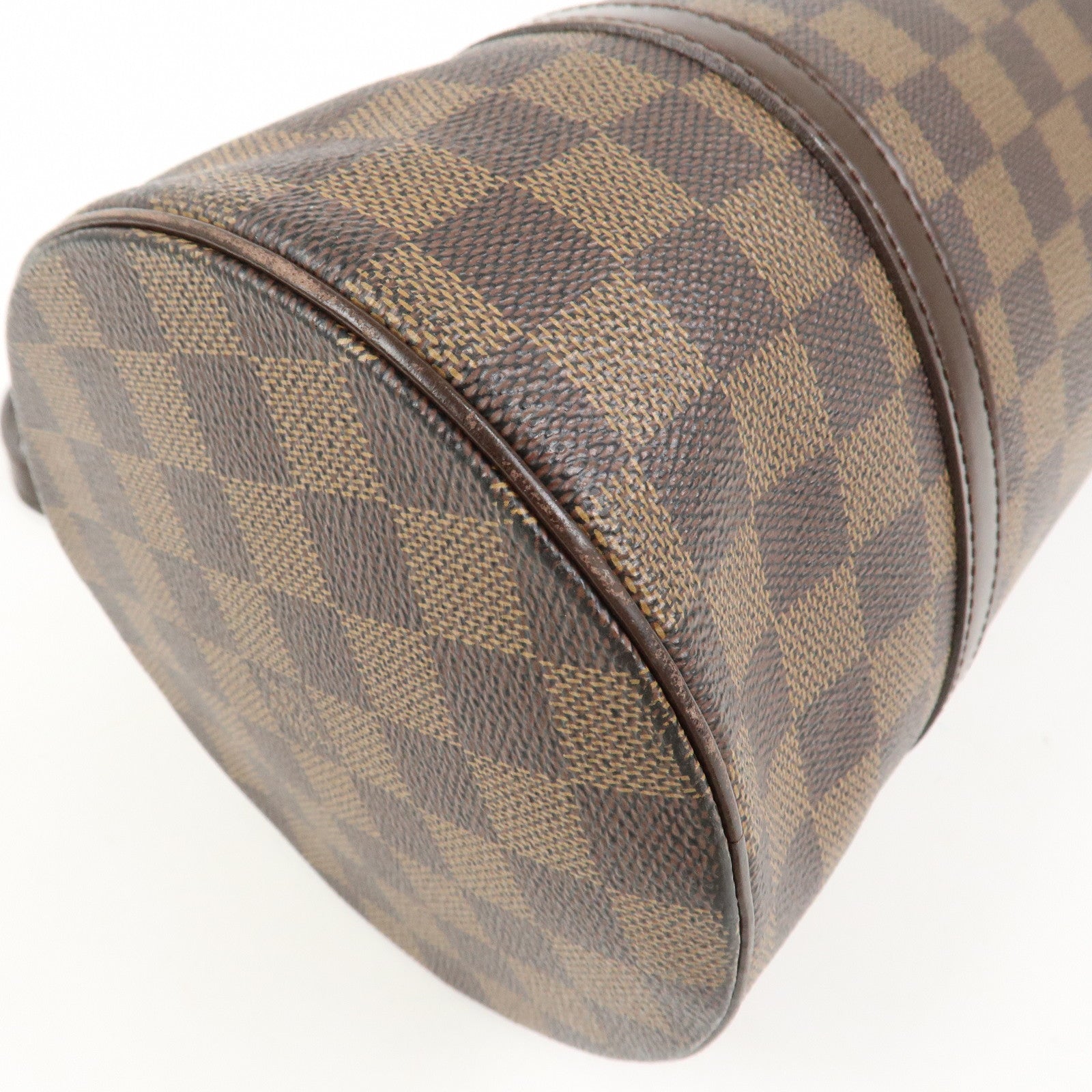 Louis Vuitton Damier Ebene Papillon 30 Hand Bag Brown N51303