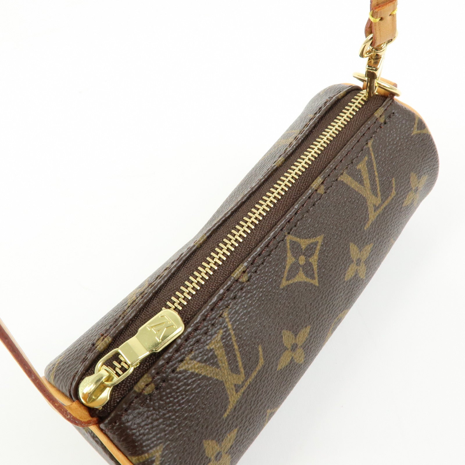 Louis Vuitton Monogram Mini Pouch for Papillon Bag Brown