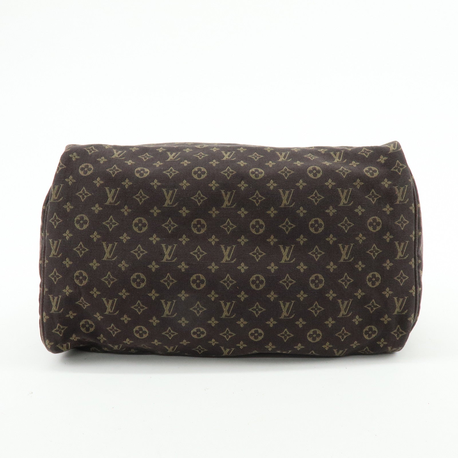 Louis Vuitton Monogram Mini Lin Speedy 30 Boston Bag Ebene M95224