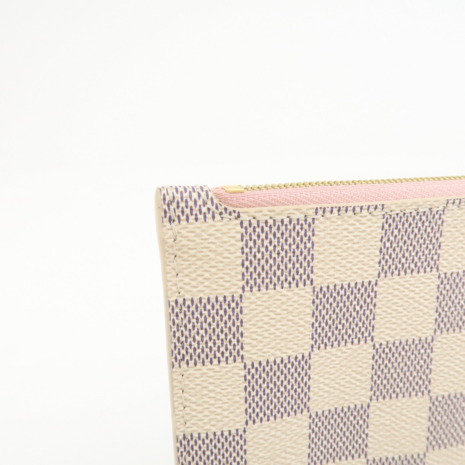 Louis Vuitton Damier Azur Canvas Pouch for Neverfull MM Tote Bag