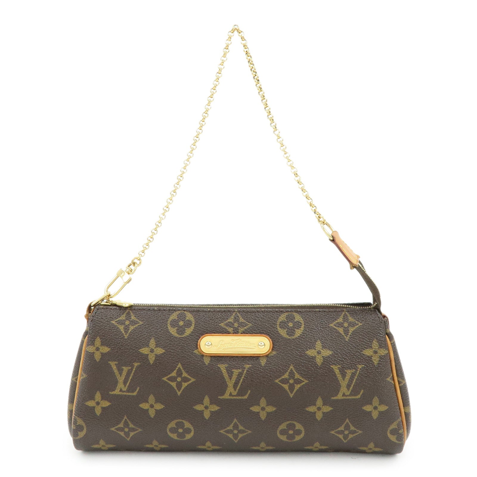 Louis Vuitton Monogram Eva 2Way Chain Shoulder Bag Brown M95567