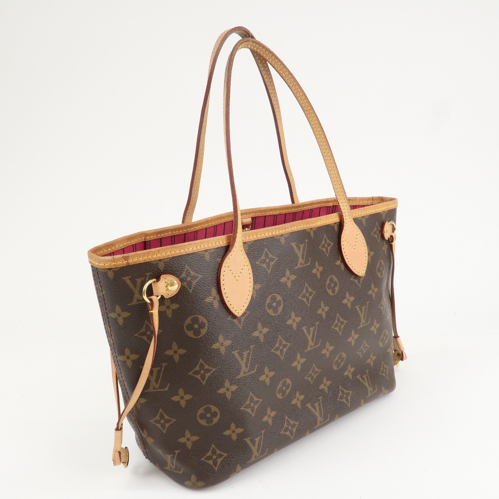 Louis Vuitton Monogram Neverfull PM Tote Bag Brown M41245 Used