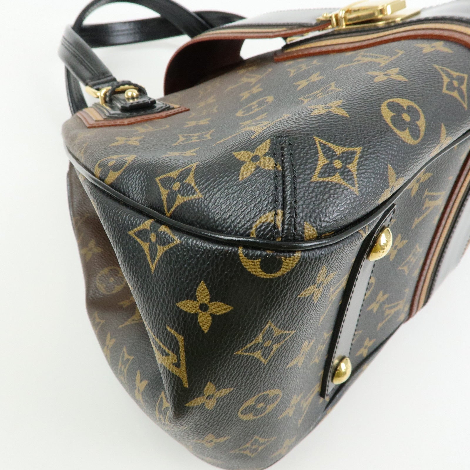 Louis Vuitton Monogram Mirage Griet Canvas Hand Bag Noir M95579