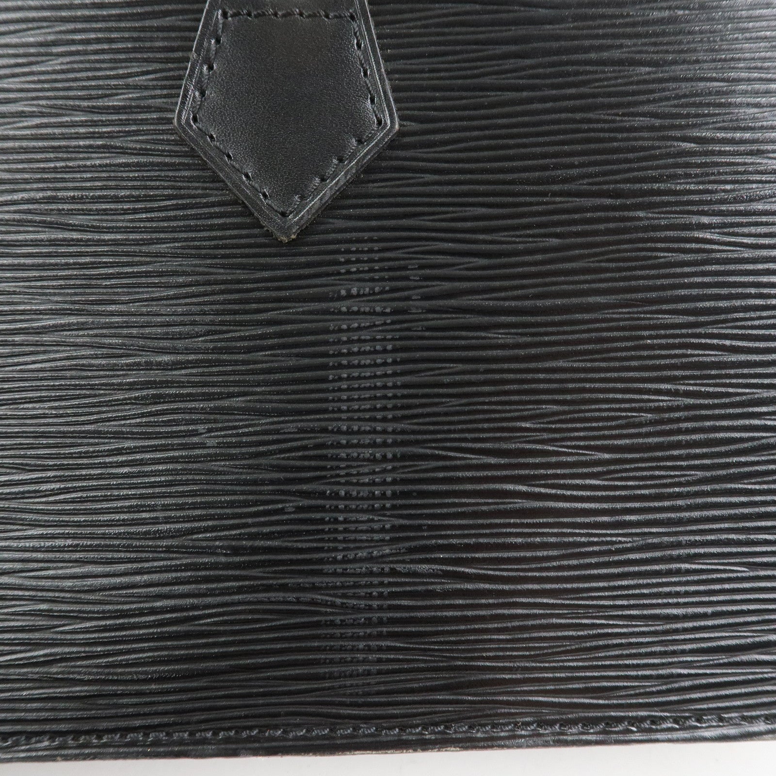 Louis Vuitton Epi Leather Sac Triangle Hand Bag Noir Black M52092