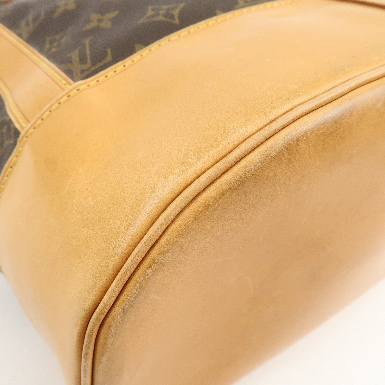 Louis Vuitton Monogram Randonnee GM Shoulder Bag Brown M42244