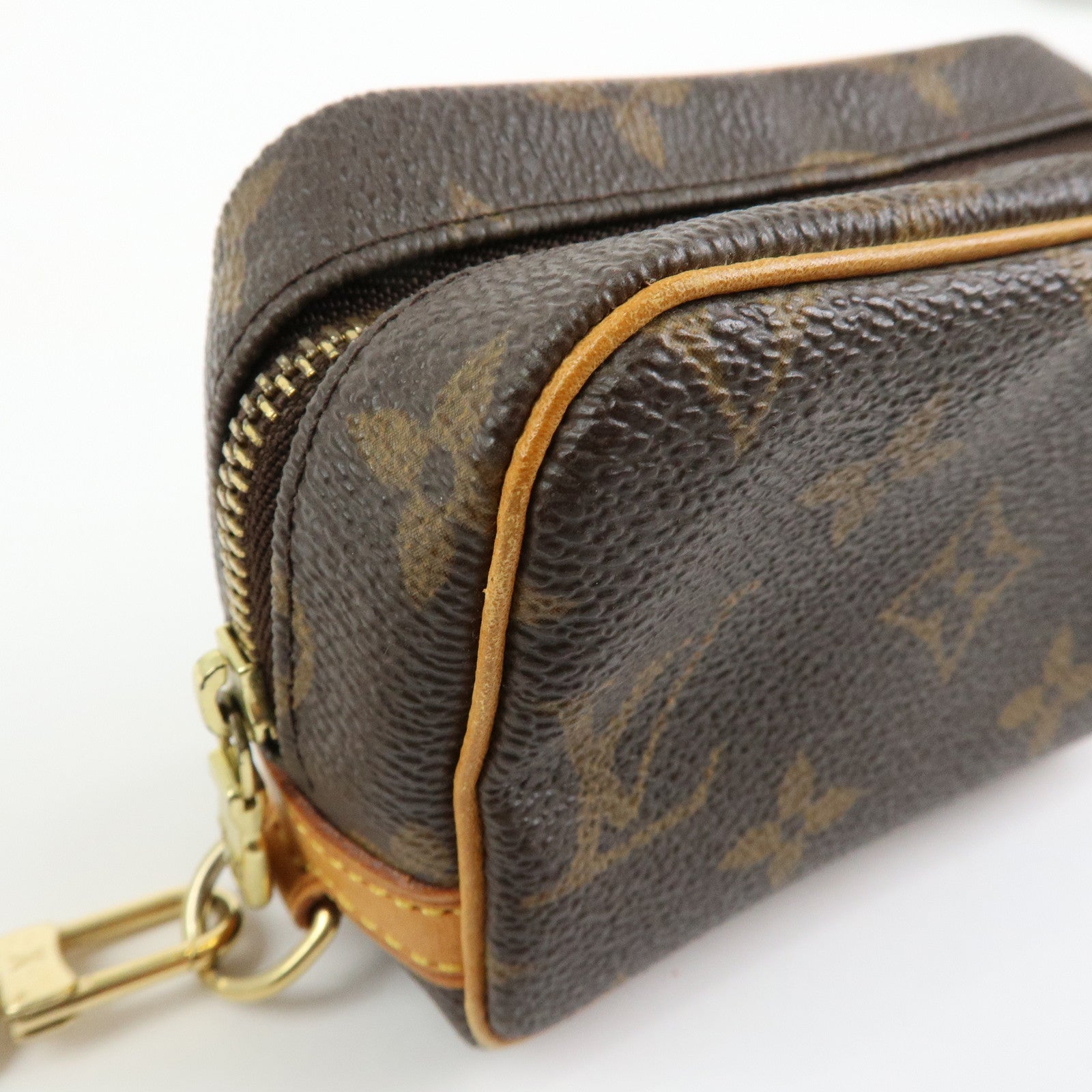 Louis Vuitton Monogram Trousses Wapity Mini Pouch Brown M58030