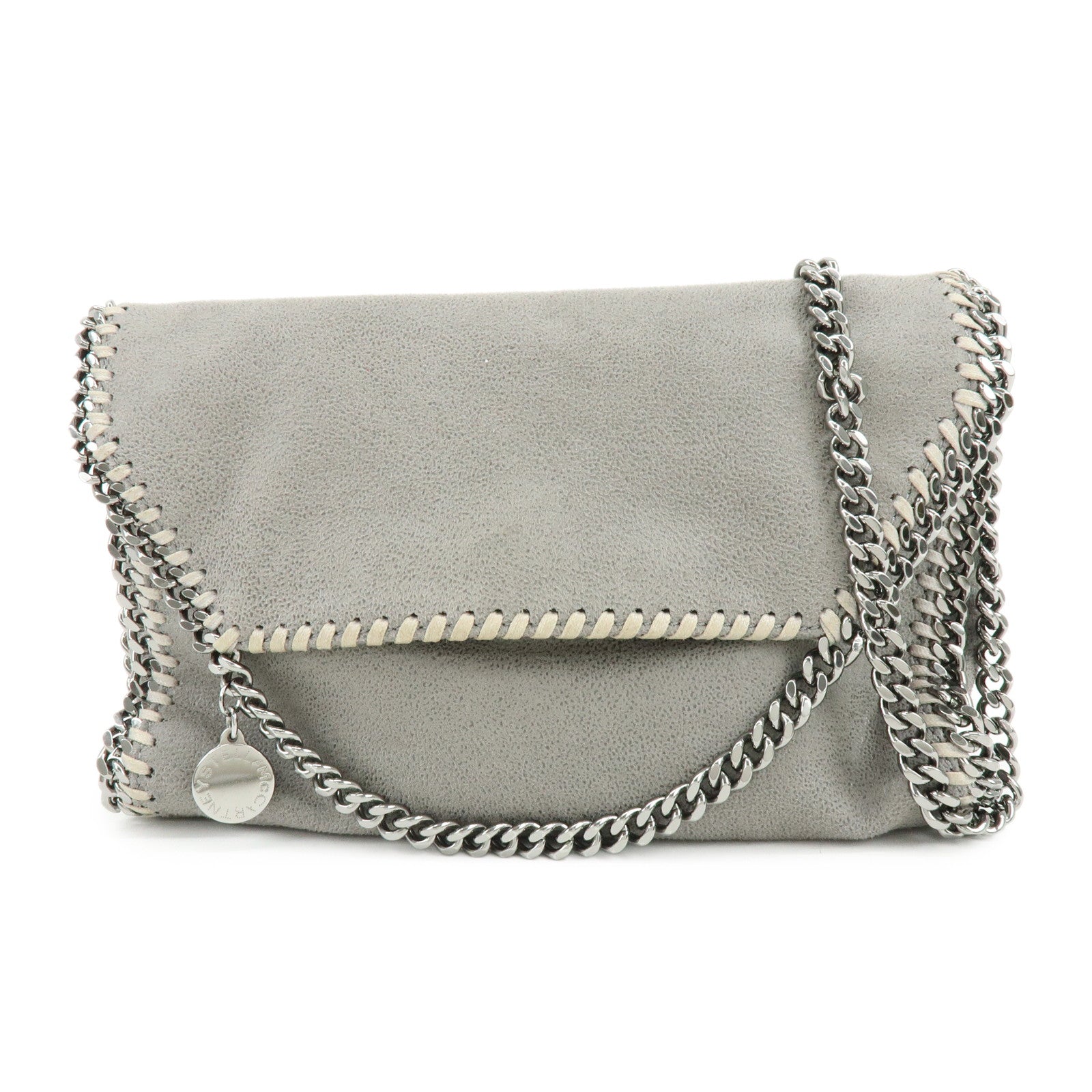 STELLA MCCARTNEY Falabella 2Way Bag Chain Shoulder Bag Gray