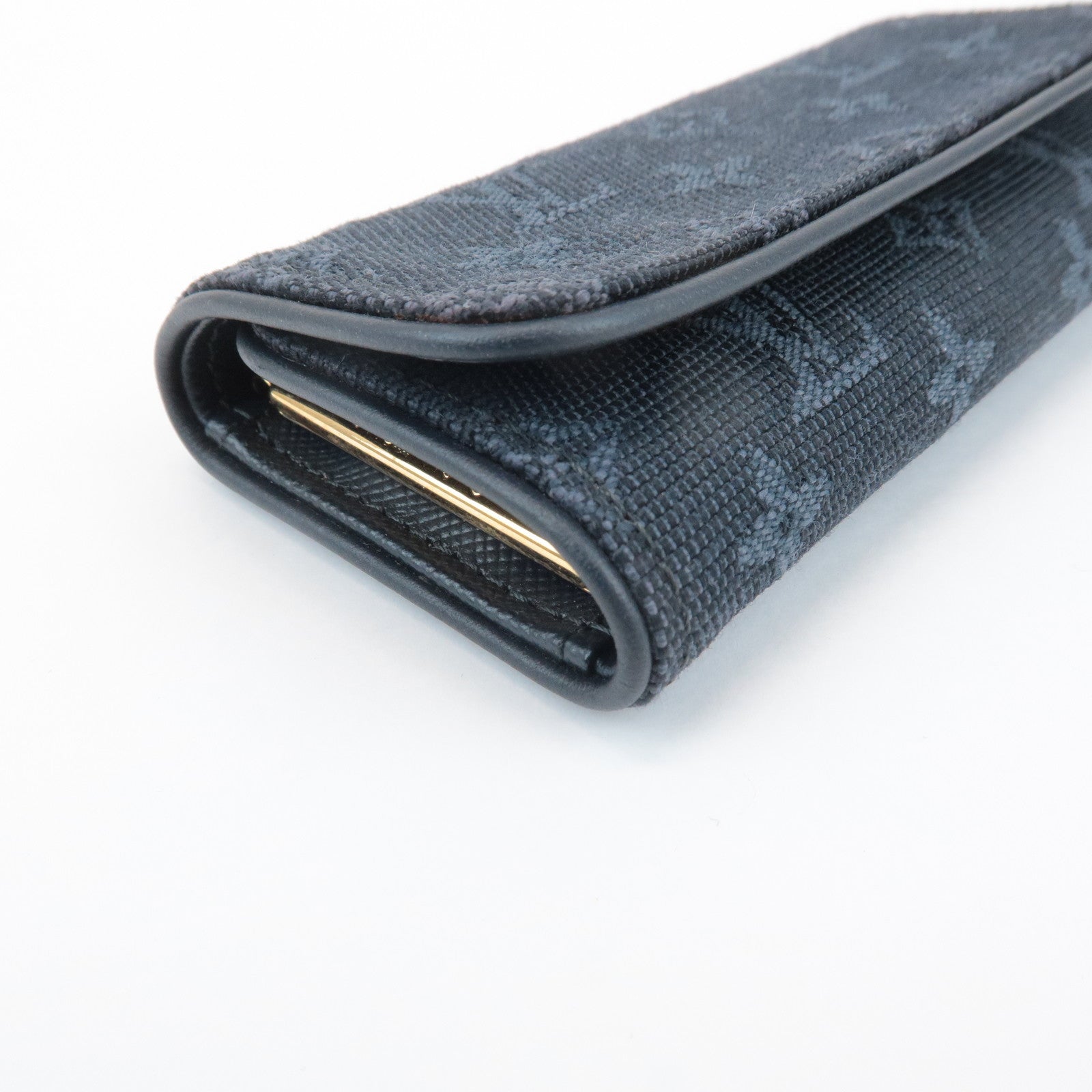 Louis Vuitton Monogram Mini Multicles 4 Key Case TST Blue M92430 Used