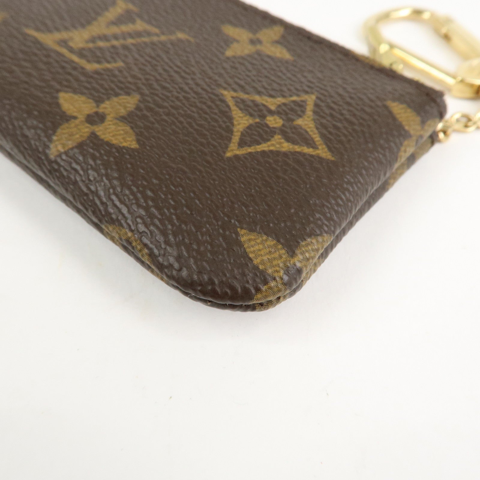 Louis Vuitton Monogram Pochette Cles Coin Case Key Case M62650