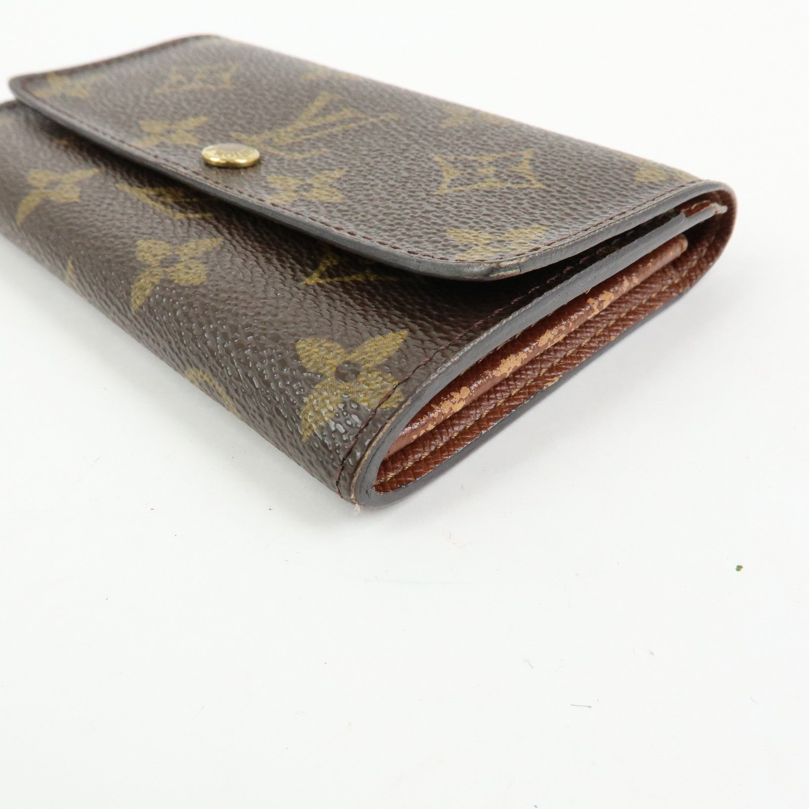 Louis Vuitton Monogram Porte Monnaie Zip Bifold Wallet M61735