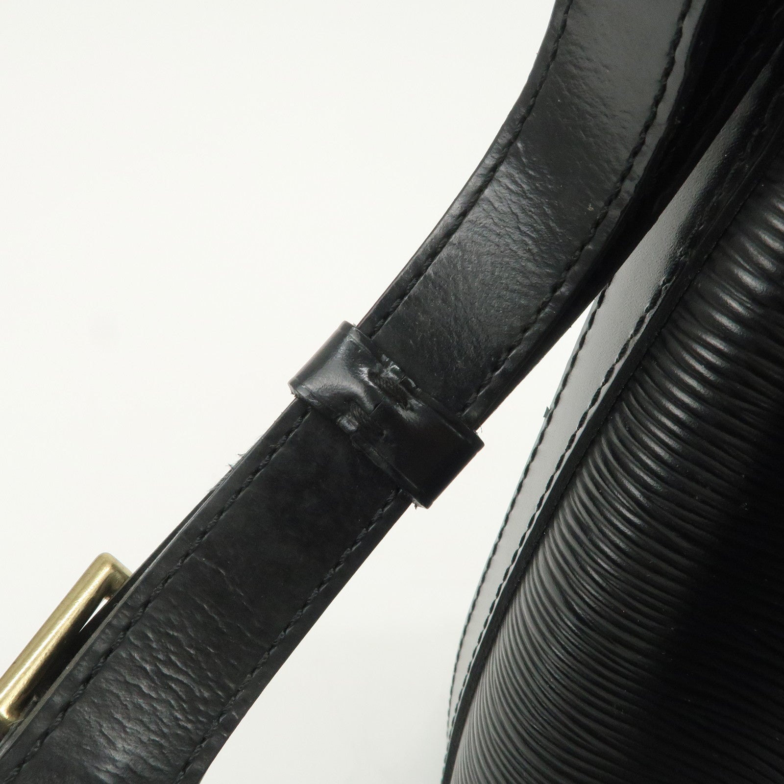 Louis Vuitton Epi Leather Petit Noe Shoulder Bag Noir Black M59012