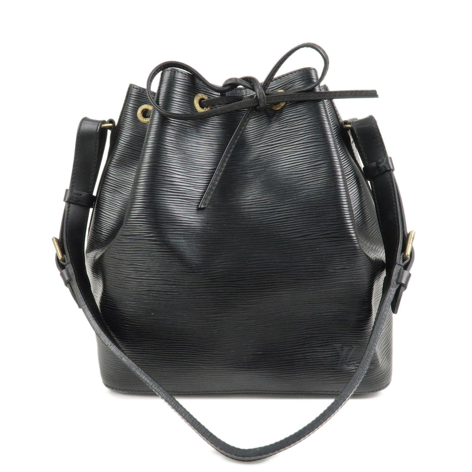 Louis Vuitton Epi Petit Noe Shoulder Bag Noir Black M44102