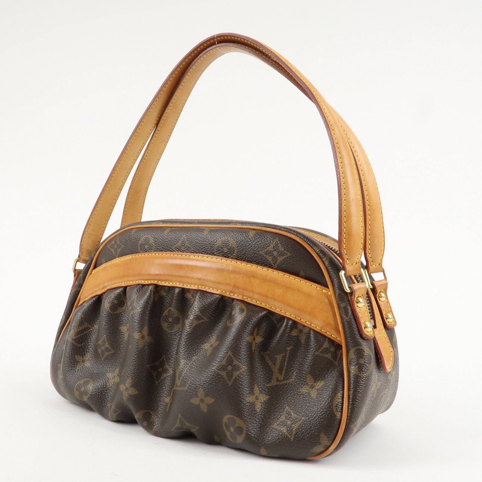 Louis Vuitton Monogram Canvas Clara Hand Bag Shoulder Bag M40057 Used