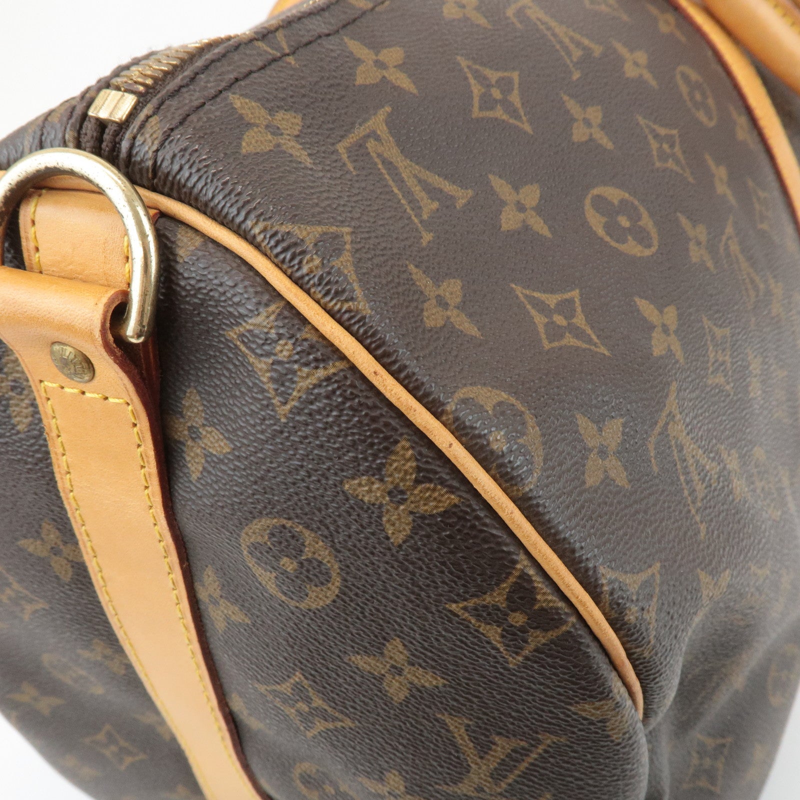 Louis Vuitton Monogram Keep All Bandouliere 55 Boston Bag M41414 Used