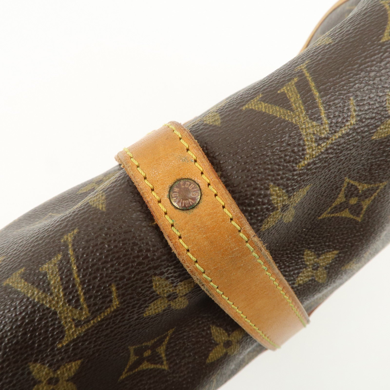 Louis Vuitton Monogram Saumur 30 Shoulder Bag Brown M42256 Used