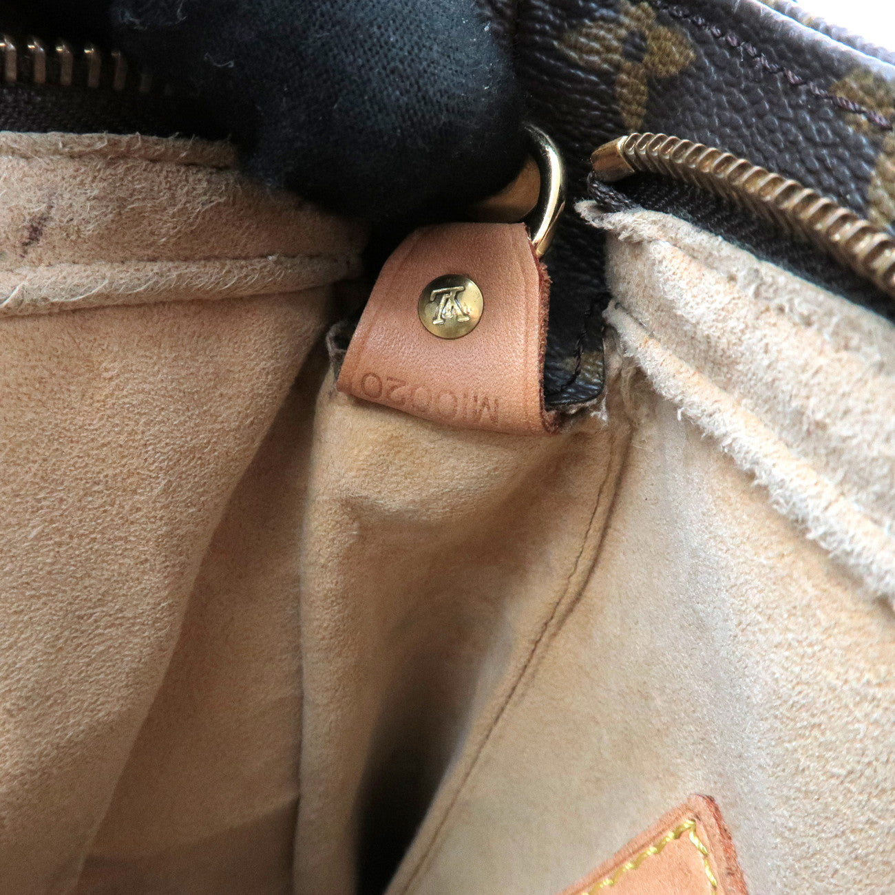 Louis Vuitton Monogram Looping GM Shoulder Bag Brown M51145
