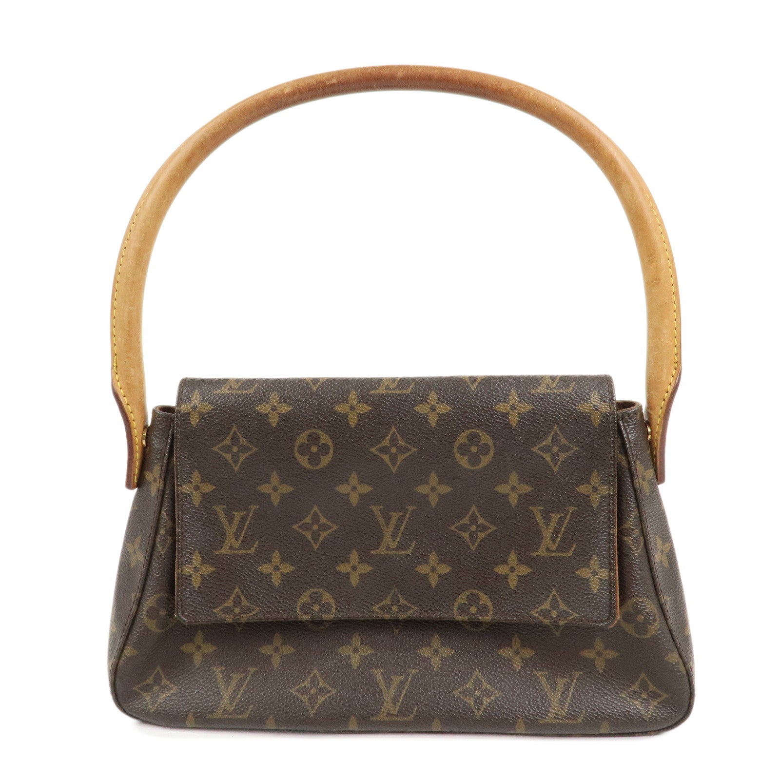 Louis Vuitton Monogram Mini Looping Shoulder Bag Brown M51147