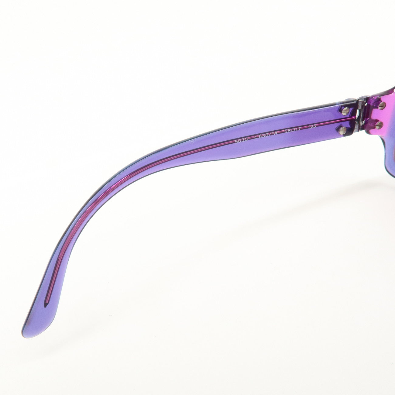 CHANEL COCOMark Plastic Sunglasses Purple 5030 c.630 A 58□17 125