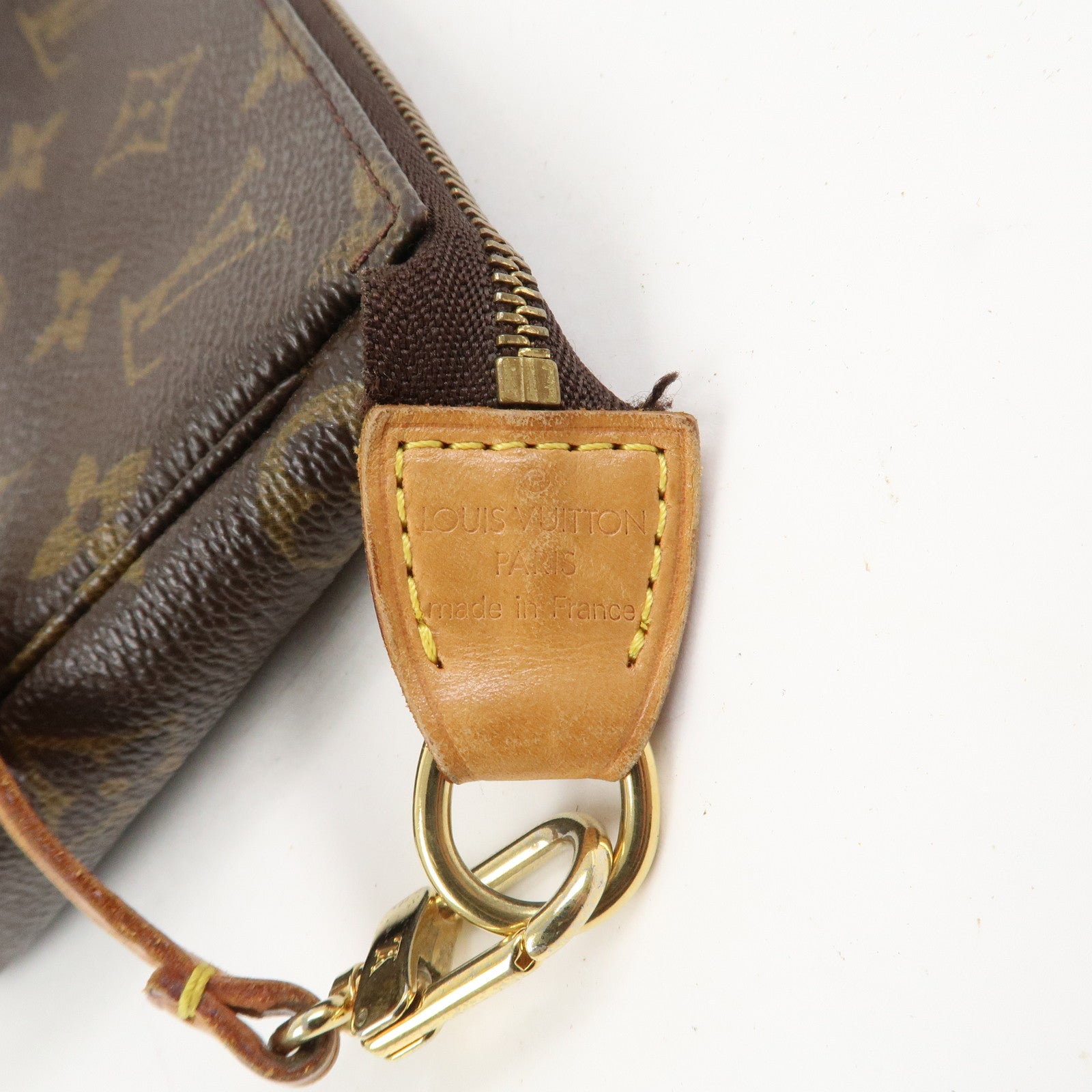 Louis Vuitton Monogram Pochette Accessoires Pouch Hand Bag M51980