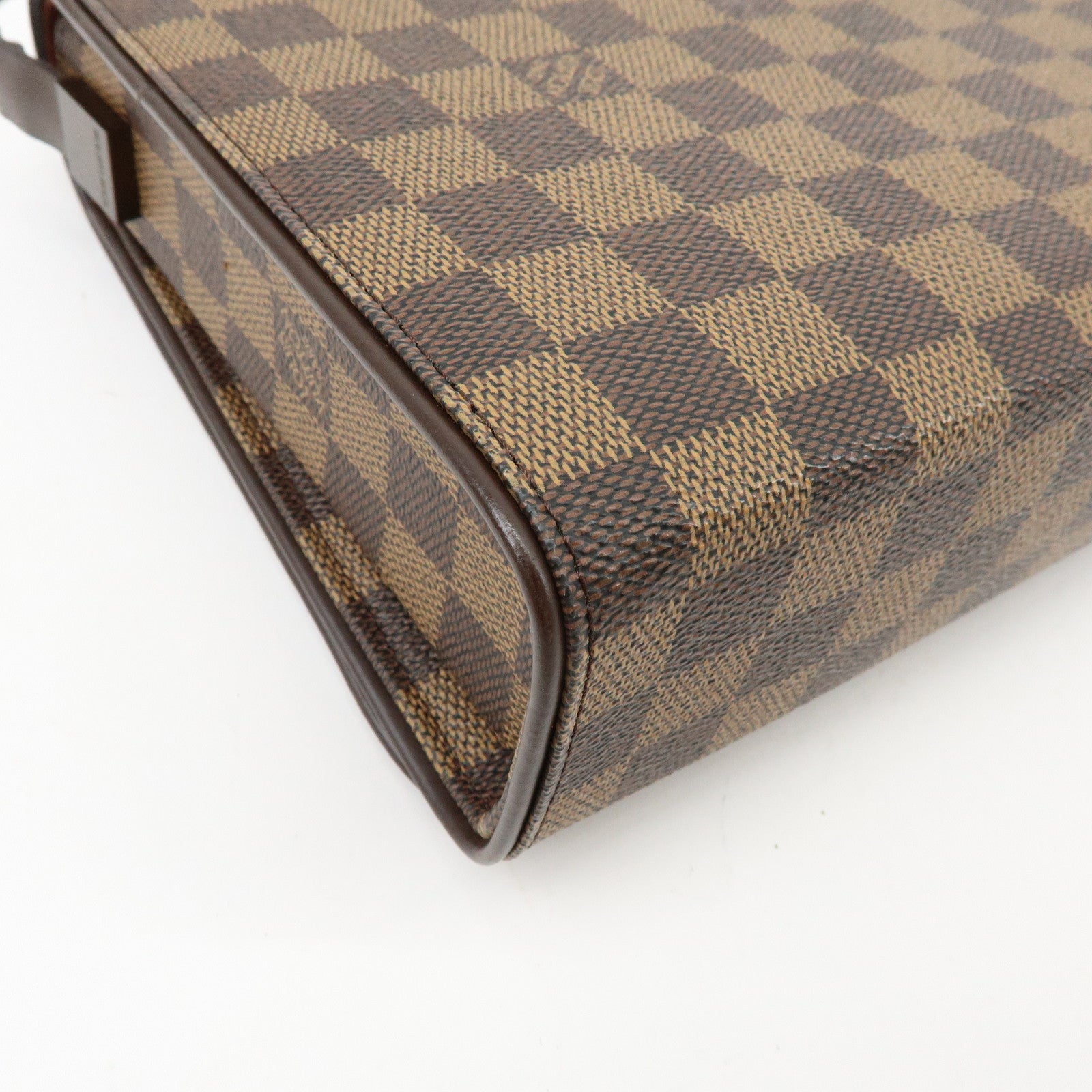 Louis Vuitton Damier Ebene Tribeca Long Shoulder Hand Bag N51160