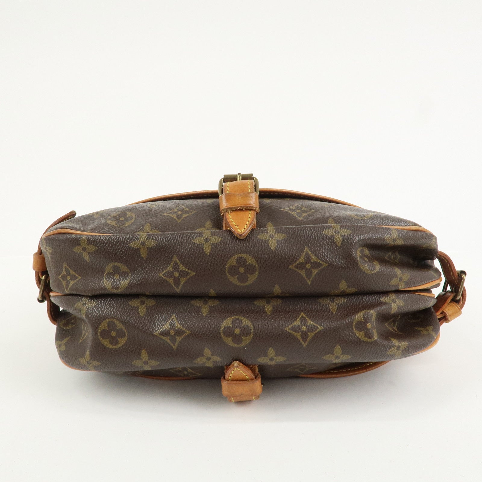 Louis Vuitton Monogram Saumur 30 Shoulder Bag Brown M42256