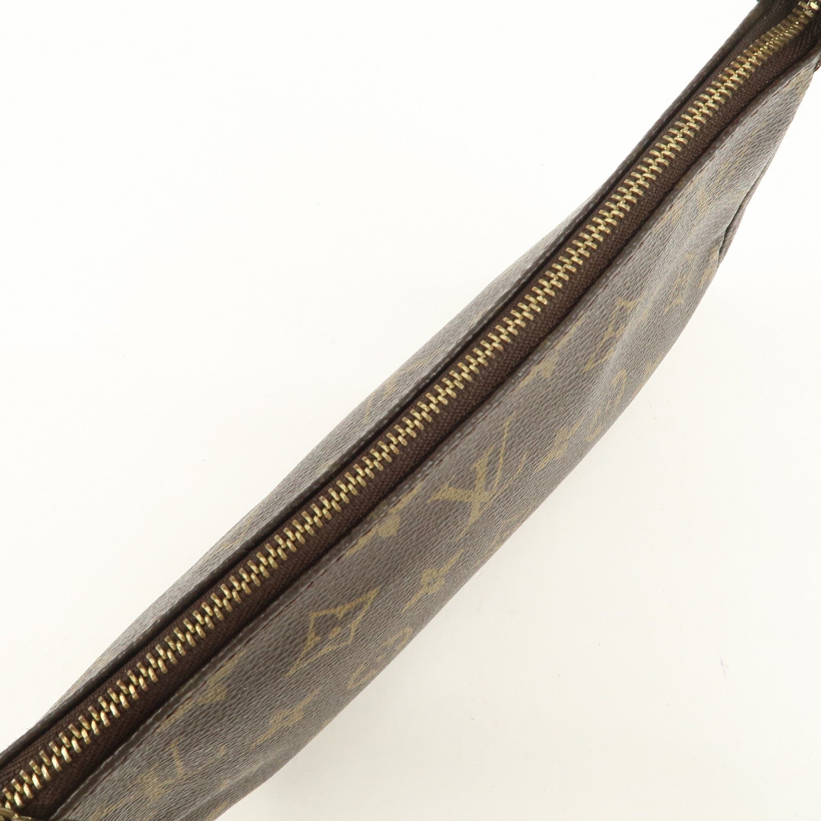 Louis Vuitton Monogram Pochette Accessoires Pouch Hand Bag M51980 Used