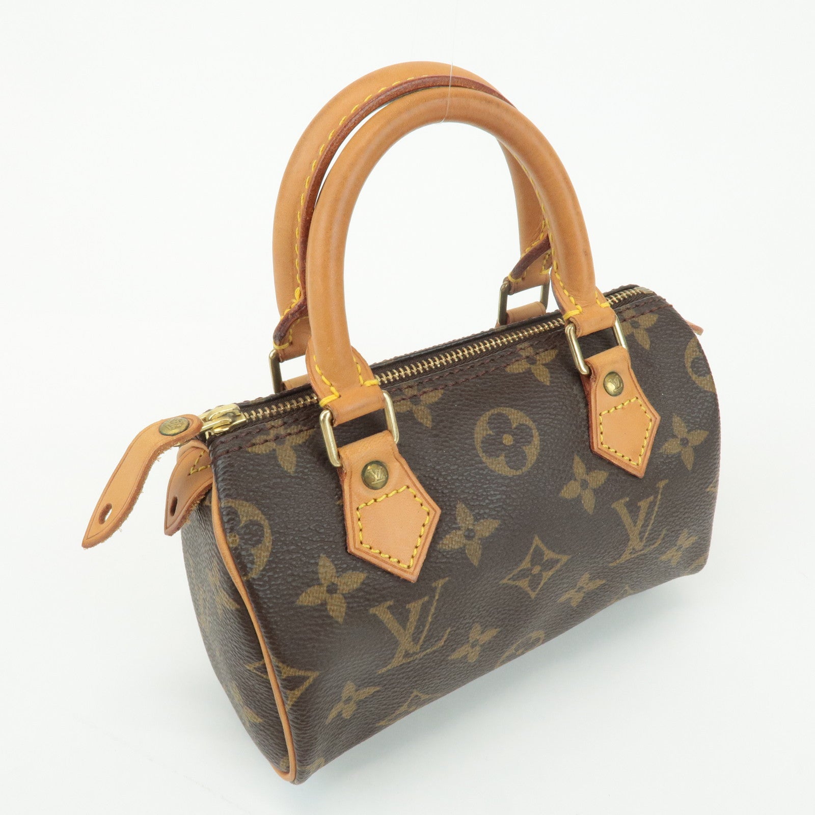 Louis Vuitton Monogram Mini Speedy Hand Bag M41534 Used