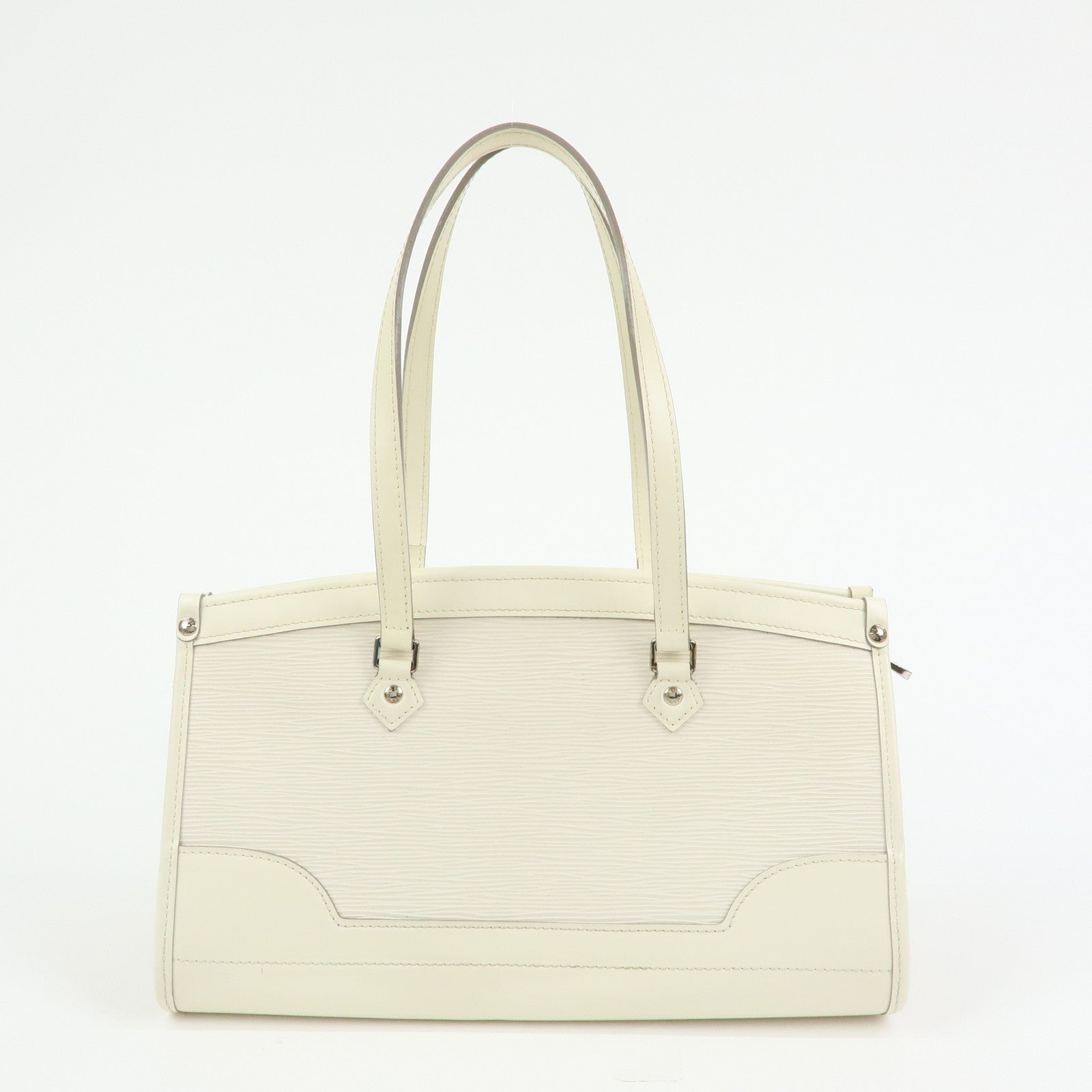Louis Vuitton Epi Madeleine PM Hand Bag Ivoire White M5933J