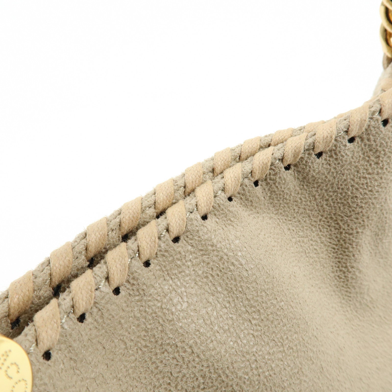 STELLA MCCARTNEY Polyester Shoulder Bag Crossbody Bag Beige