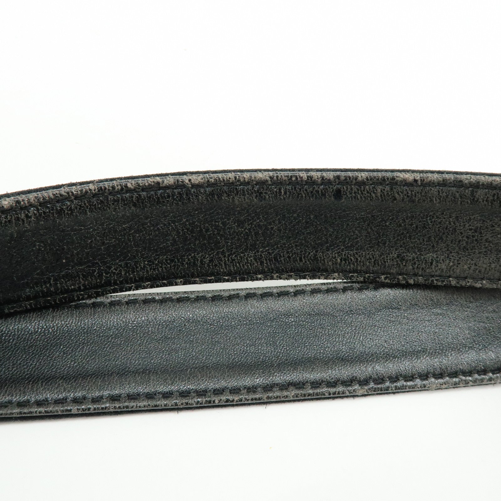 CHANEL Matelasse COCO Mark Suede Tote Bag Shoulder Bag Black