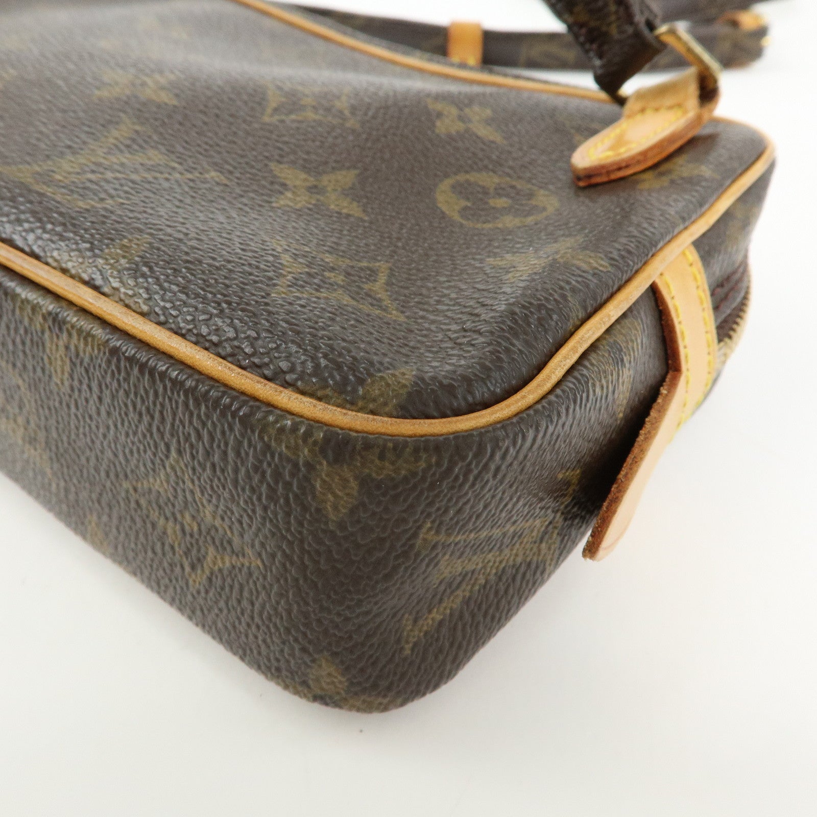 Louis Vuitton Monogram Pochette Marly Bandouliere Bag Brown M51828