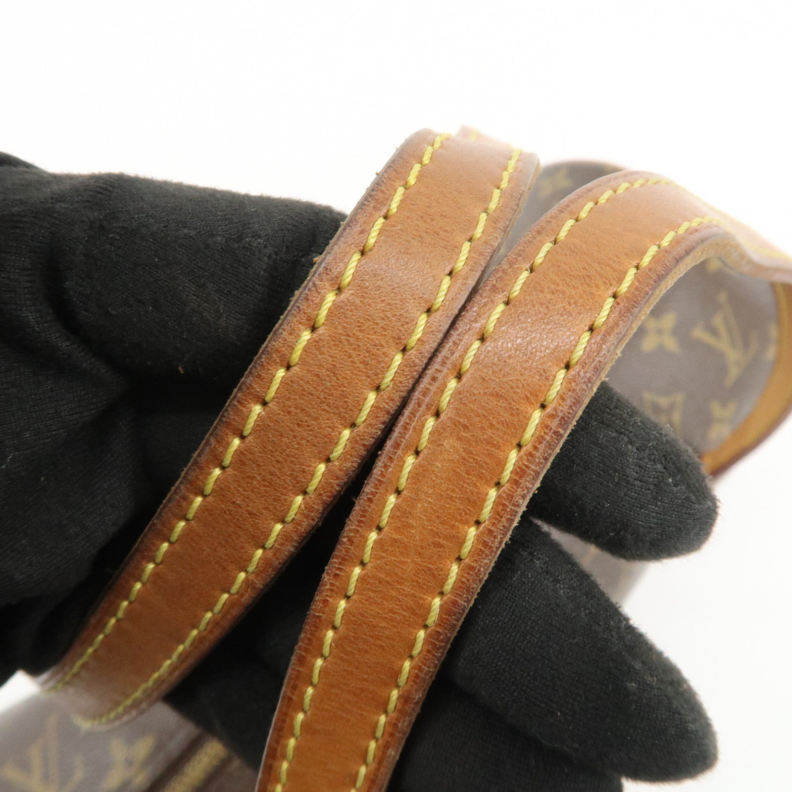 Louis Vuitton Monogram Papillon 30 Hand Bag Brown M51385