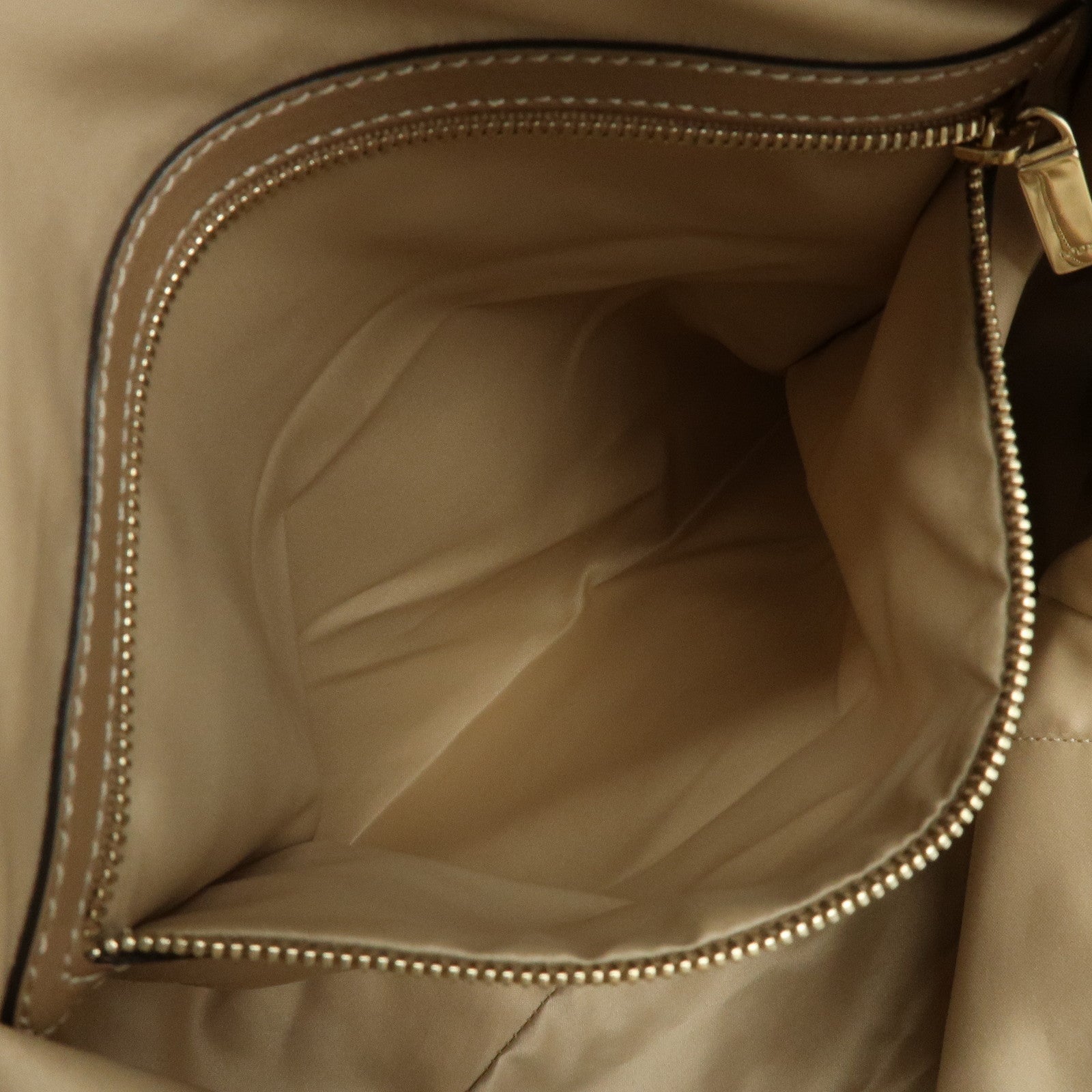 TOD'S Leather Stitch 2Way Bag Boston Bag Shoulder Bag Brown