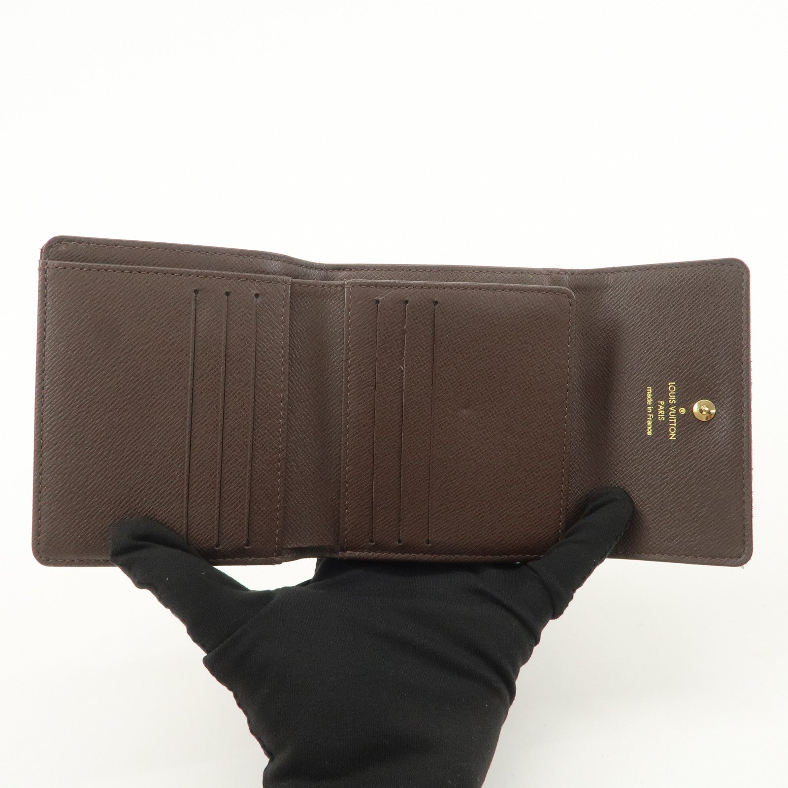 Louis Vuitton Monogram Mini Lin Portefeuille Elise Wallet M95233
