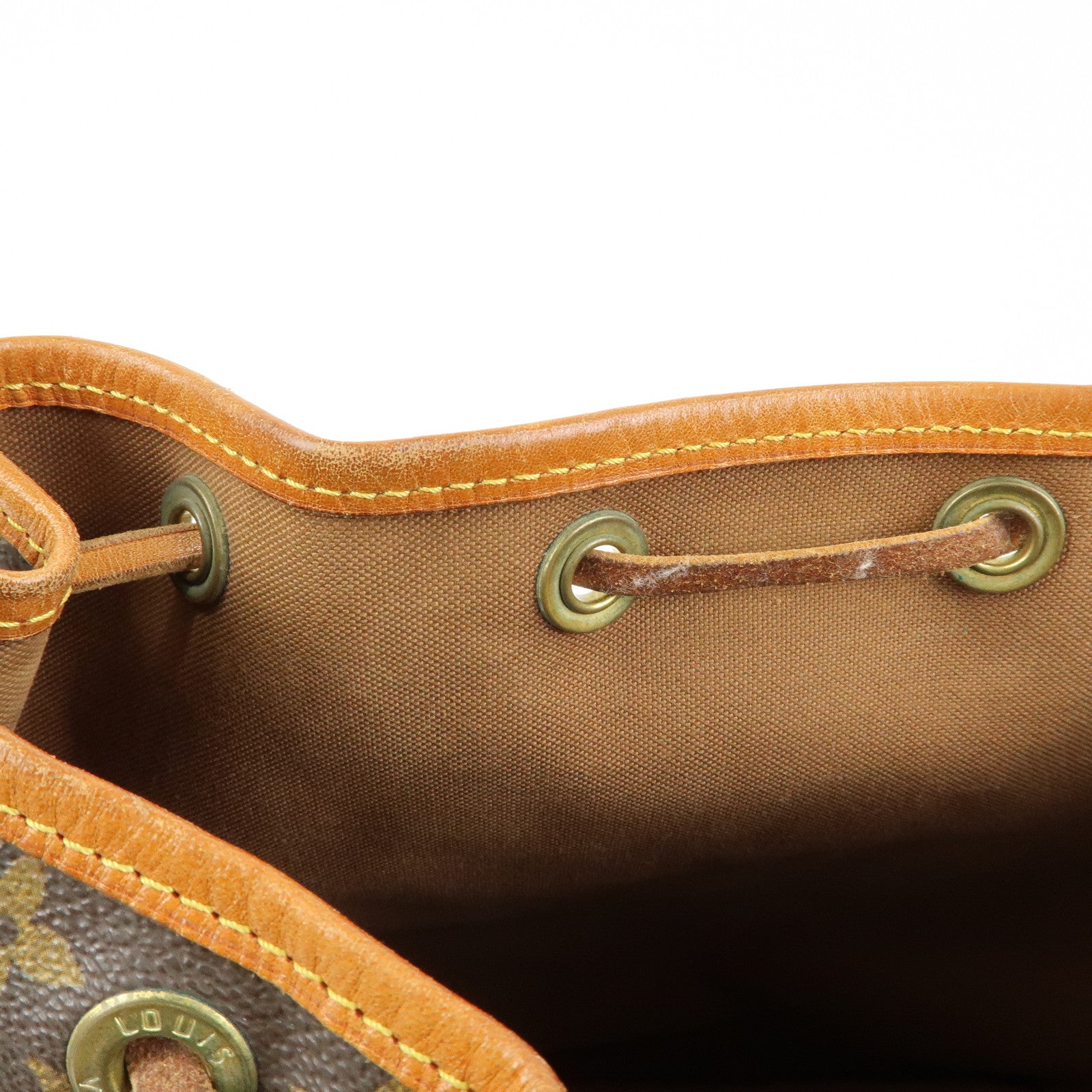 Louis Vuitton Monogram Petit Noe Shoulder Bag Brown M42226